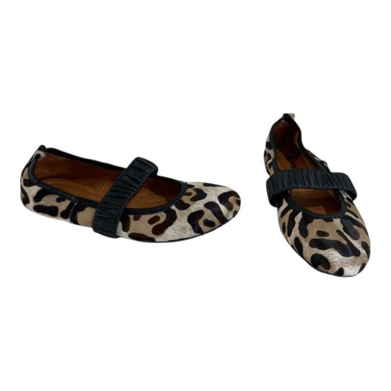 Bailarina 'Aventura Felina': Confort y Estilo Leopardo en Cuero Genuino Byjennga