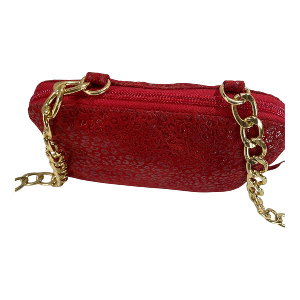 Bolso Bandolera 'Pasión Salvaje': Lujo y Estilo en Cuero Genuino Rojo Byjennga