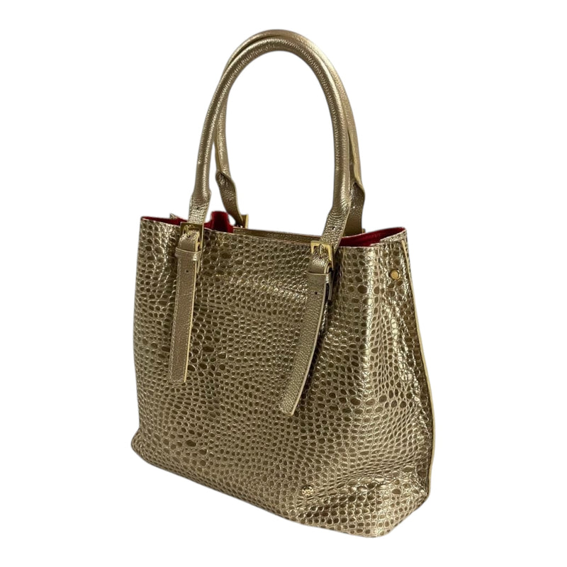 Bolso 'Lujo Reptil': Elegancia Texturizada en Cuero Genuino Byjennga
