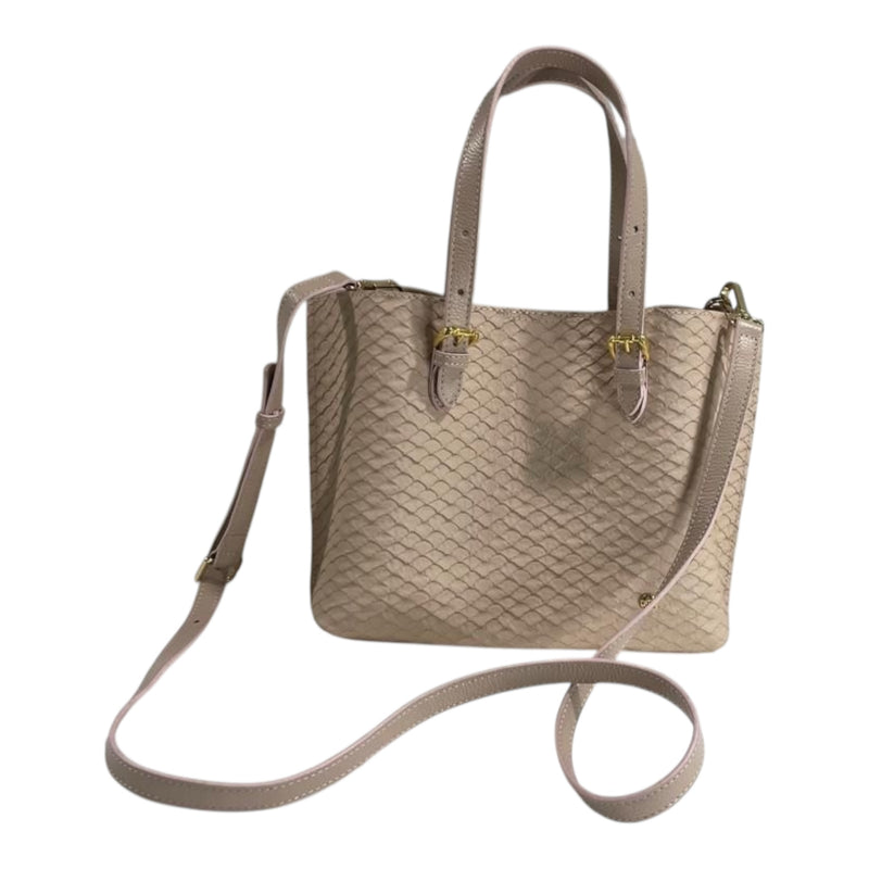 Bolso 'Nude Reptil': Elegancia y Versatilidad en Cuero Genuino Byjennga