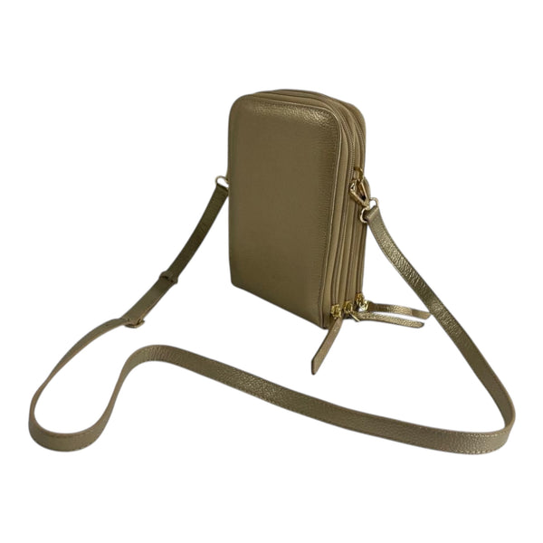 Mini Bolso 'Esencial Glam': Lujo y Practicidad en Cuero Genuino Byjennga