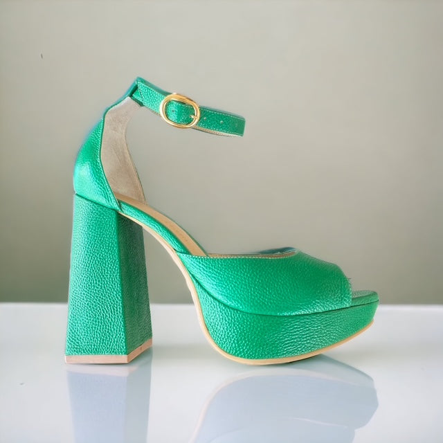 Tacones verdes Ref.5050