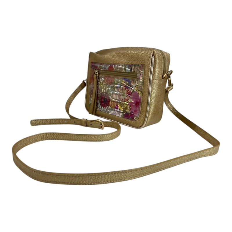 Mini Bolso 'Jardín Tropical': Lujo y Color en Cuero Genuino Byjennga