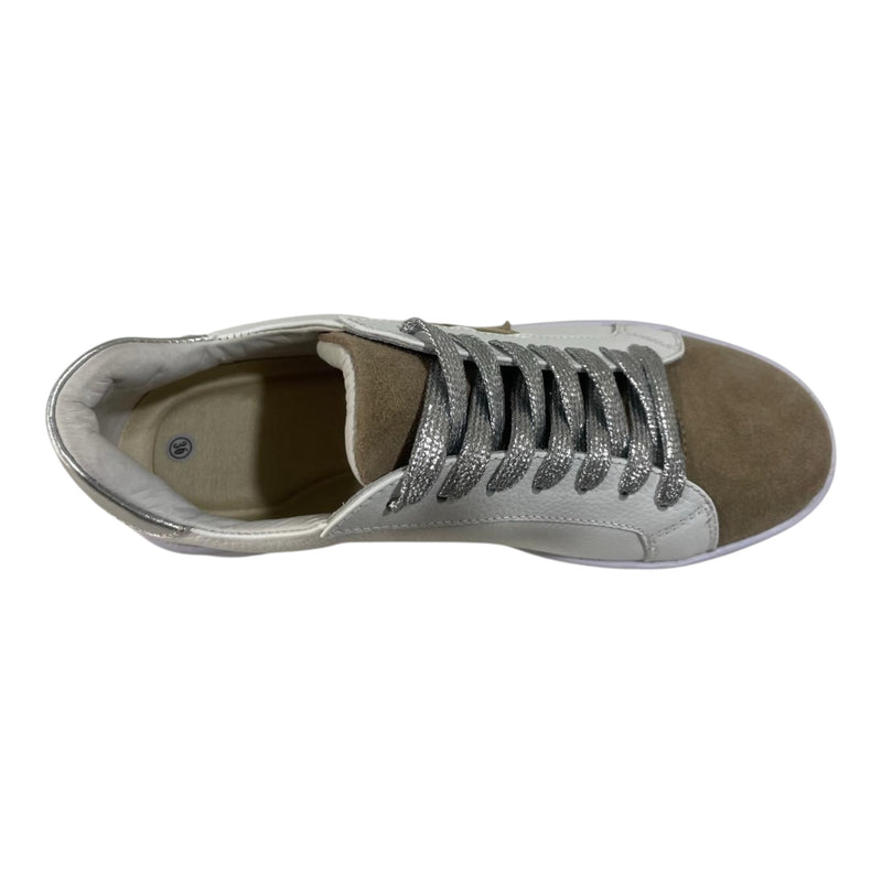 Tenis 'Estrella Radiante': Comodidad y Estilo en Cuero Genuino Byjennga