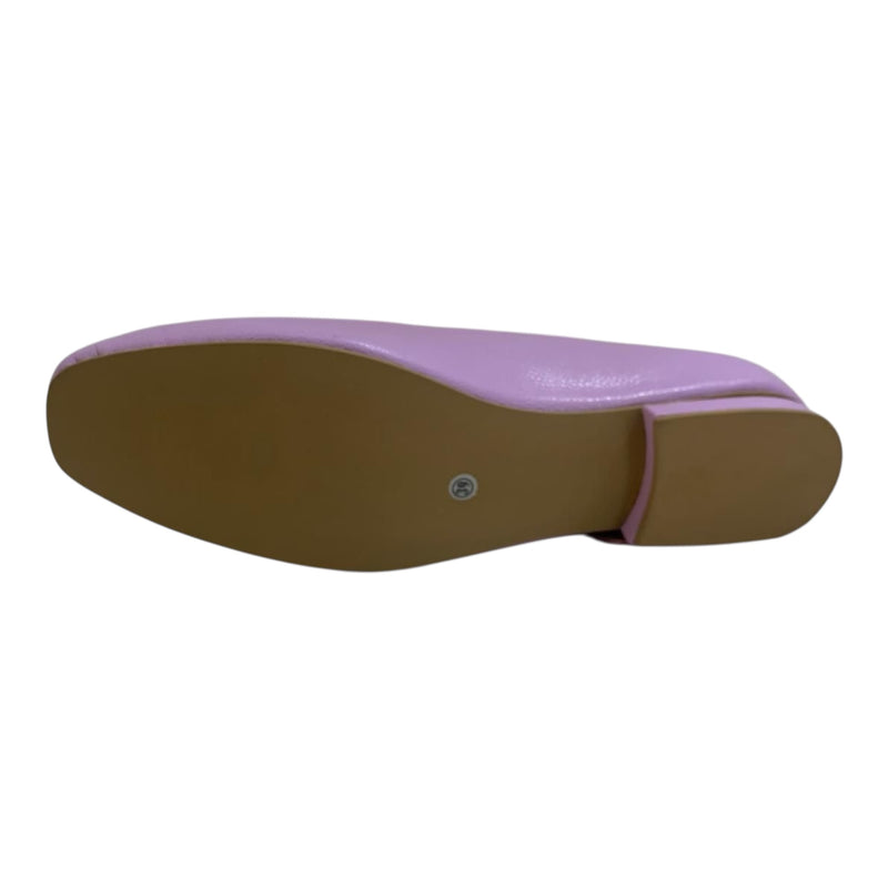 Zapato Plano 'Serenidad': Confort y Estilo en Cuero Genuino Lila Byjennga