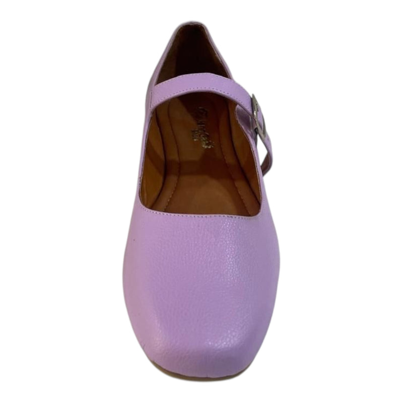 Zapato Plano 'Serenidad': Confort y Estilo en Cuero Genuino Lila Byjennga
