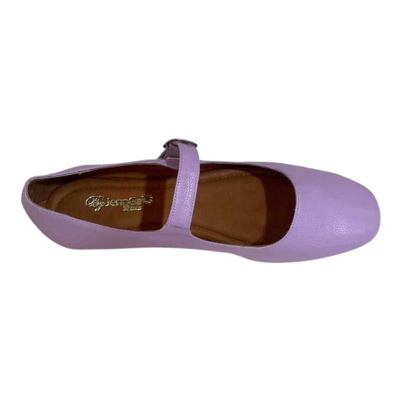 Zapato Plano 'Serenidad': Confort y Estilo en Cuero Genuino Lila Byjennga